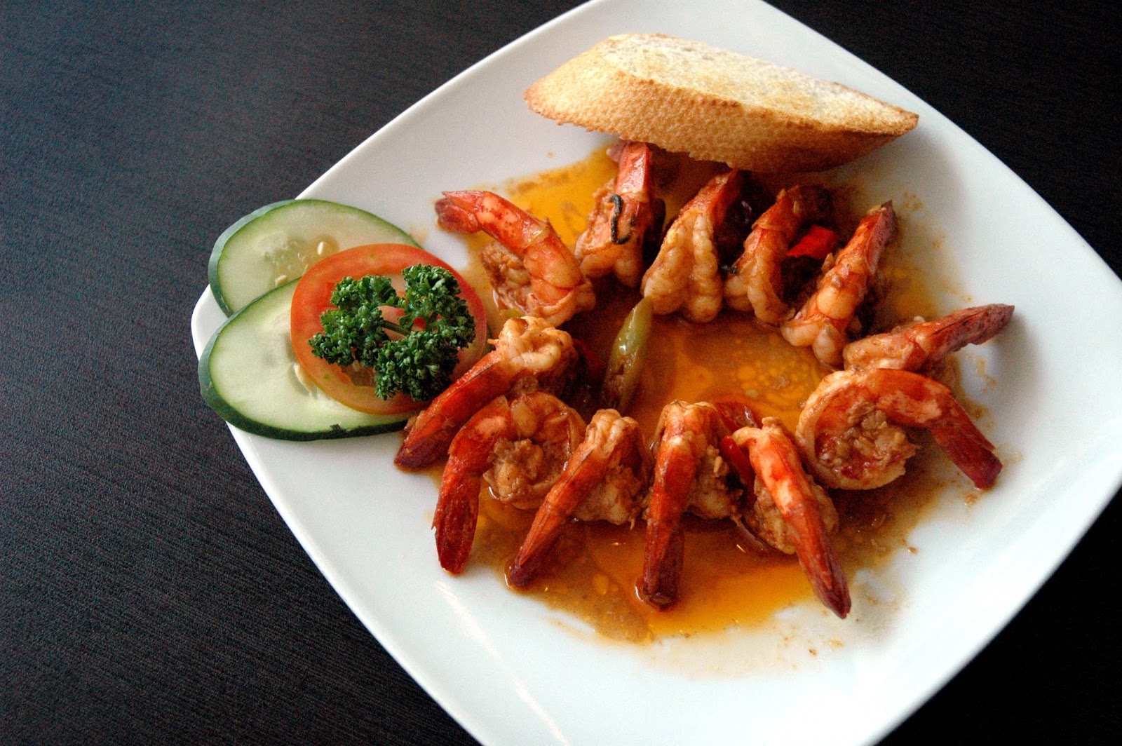 Gambas in Garlic and Olive Oil
