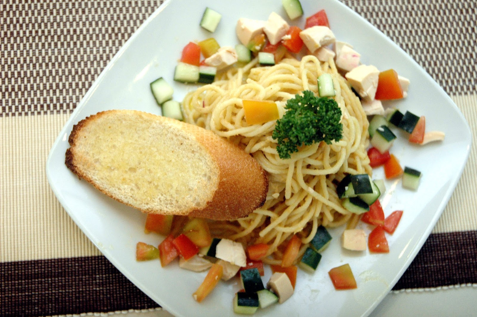 Salted Egg Spaghettini